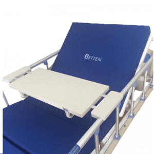 Mesa auxiliar accesorio cama clínica